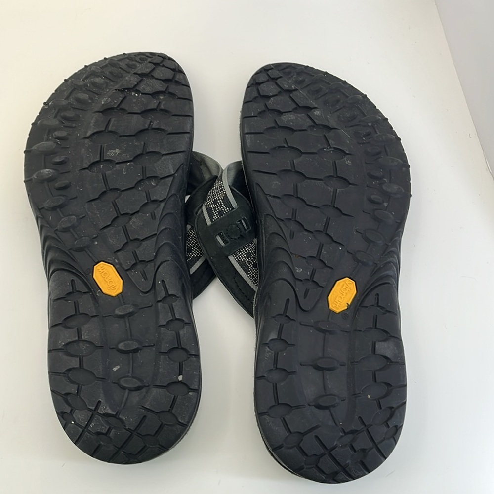 Merrell Rosarita Black & Gray Flip Flop Sandals - Men’s Size 13 - Picture 11 of 15